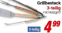 CENTERSHOP Grillbesteck 3-teilig Angebot