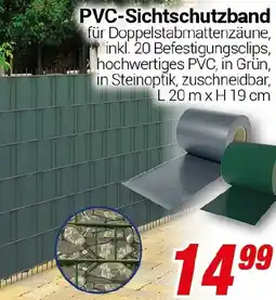 CENTERSHOP PVC-Sichtschutzband Angebot