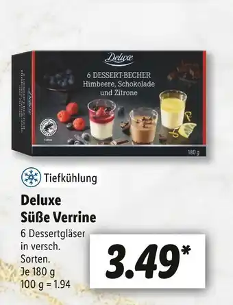 Lidl Deluxe süße verrine Angebot