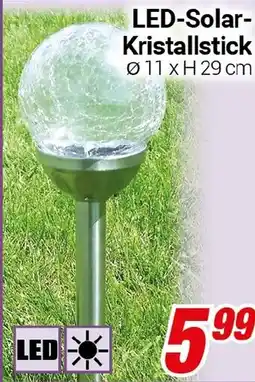 CENTERSHOP LED-Solar-Kristallstick Angebot