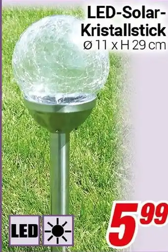 CENTERSHOP LED-Solar-Kristallstick Angebot