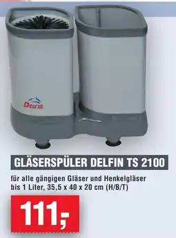 Handelshof Delfin GLÄSERSPÜLER DELFIN TS 2100 Angebot