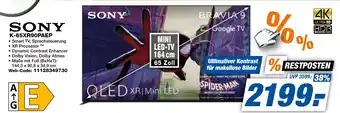 expert Techno Land SONY K-65XR90PAEP Angebot