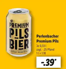 Lidl Perlenbacher premium pils Angebot