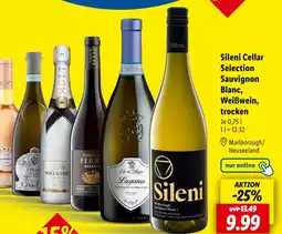 Lidl Sileni sileni cellar selection sauvignon blanc, weißwein, trocken Angebot