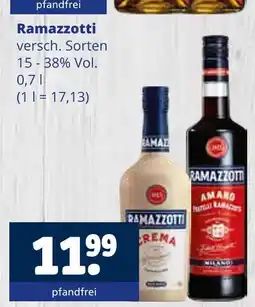 Getränkewelt Ramazzotti crema Angebot