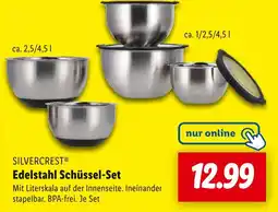 Lidl Edelstahl schüssel-set Angebot