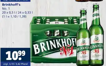 Getränkewelt Brinkhoff's no. 1 Angebot