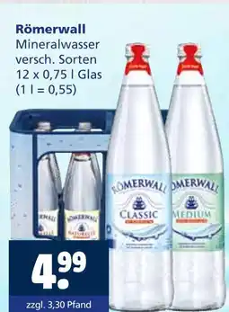 Getränkewelt Römerwall mineralwasser Angebot