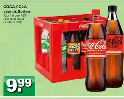 Getränkeparadies Gefromm Coca-cola coca-cola versch. sorten Angebot