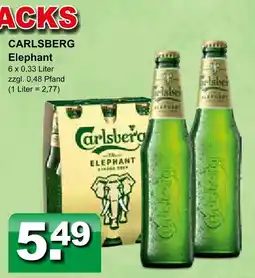Getränkeparadies Gefromm Carlsberg elephant Angebot