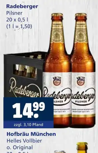 Getränkewelt Radeberger pilsner Angebot