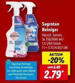 Lidl Sagrotan reiniger Angebot