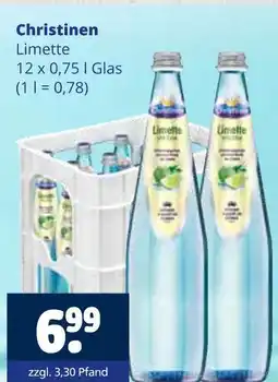 Getränkewelt Christinen limette Angebot
