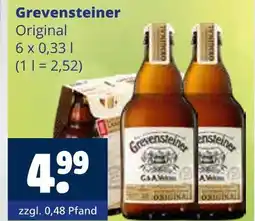 Getränkewelt Grevensteiner original Angebot