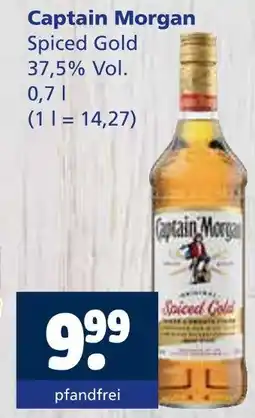 Getränkewelt Captain morgan spiced gold Angebot