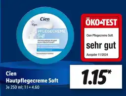 Lidl Cien hautpflegecreme soft Angebot