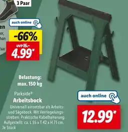 Lidl Arbeitsbock Angebot