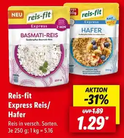Lidl Reis-fit basmati-reis Angebot