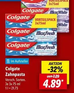 Lidl Colgate zahnpasta Angebot