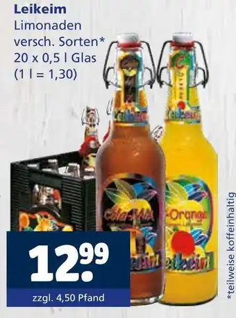 Getränkewelt Leikeim limonaden Angebot