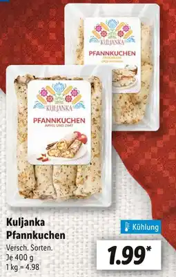 Lidl Kuljanka pfannkuchen apfel und zimt Angebot