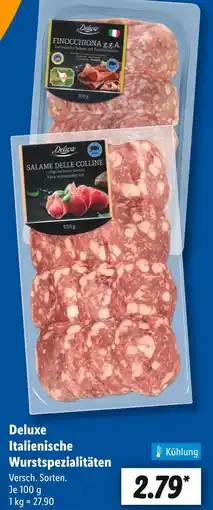 Lidl Deluxe finocchiona g.g.a Angebot