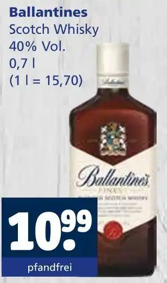 Getränkewelt Ballantines scotch whisky Angebot