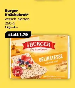 NETTO Burger knäckebrot Angebot