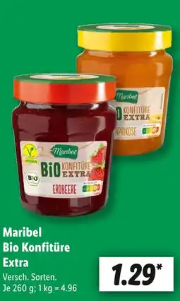 Lidl Maribel bio konfitüre extra erdbeere Angebot