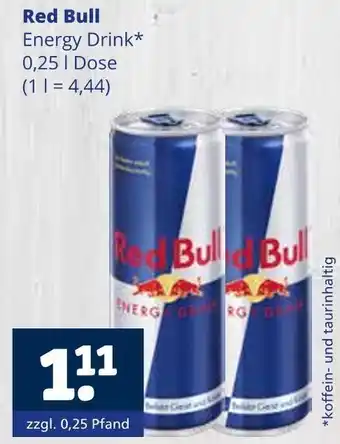 Getränkewelt Red bull energy drink Angebot