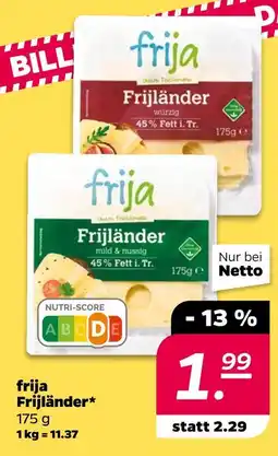 NETTO Frija frijländer würzig Angebot