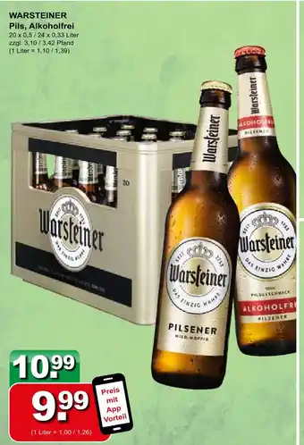 Getränkeparadies Gefromm Warsteiner pils,alkoholfrei Angebot