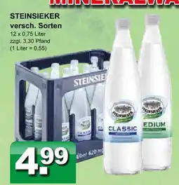 Getränkeparadies Gefromm Steinsieker mineralwasser Angebot