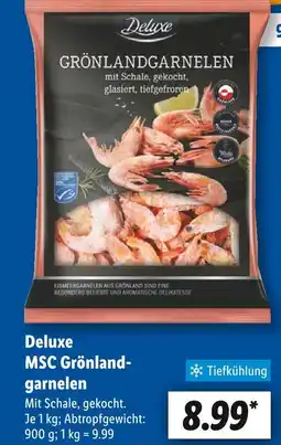 Lidl Deluxe msc grönlandgarnelen Angebot