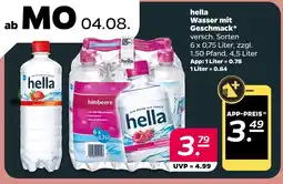 NETTO Hella wasser mit geschmack himbeere Angebot