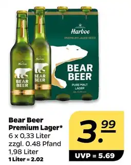 NETTO Harboe bear beer premium lager Angebot