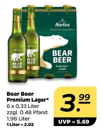 NETTO Harboe bear beer premium lager Angebot