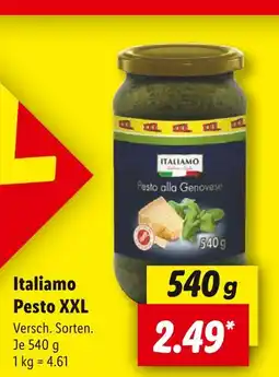 Lidl Italiamo pesto xxl Angebot