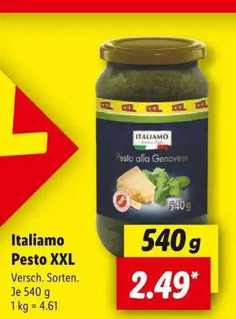Lidl Italiamo pesto xxl Angebot