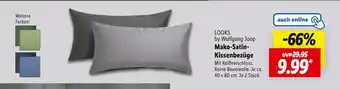 Lidl Looks by wolfgang joop mako-satin-kissenbezüge Angebot