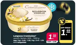 NETTO Langnese cremissimo bourbon vanille Angebot