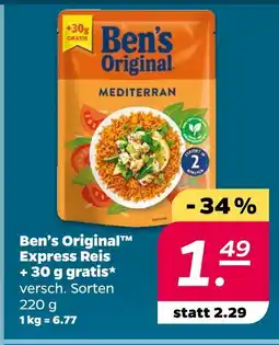 NETTO Ben's original express reis mediterran Angebot