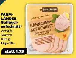 NETTO Farmländer geflügelaufschnitt Angebot