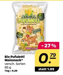 NETTO Bio pufuleti maissnack Angebot
