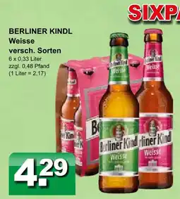 Getränkeparadies Gefromm Berliner kindl weisse Angebot
