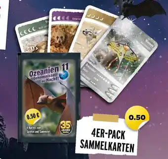 NETTO Ozeanien 11 geheimnisse der nacht sammelkarten Angebot