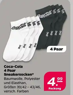 NETTO Coca-cola sneakersocken Angebot