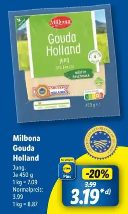 Lidl Milbona gouda holland Angebot