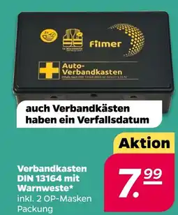 NETTO Filmer auto-verbandkasten din 13164 mit warnweste Angebot
